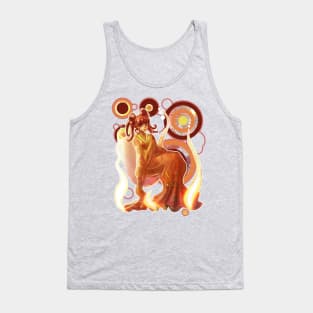 Fire Kimono Girl Tank Top